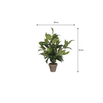 Artificial plant Hosta Green