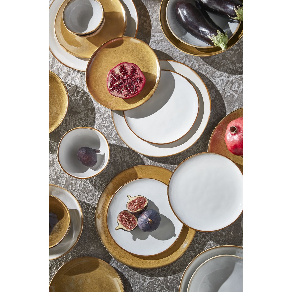 Dinner plate Tabo White