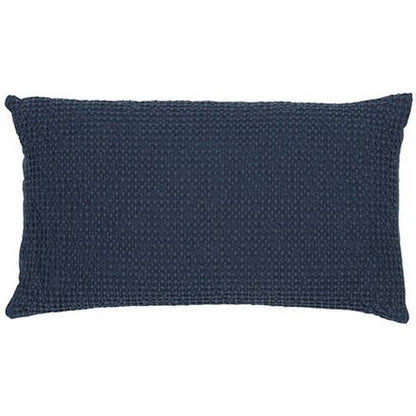 Maia Navy recycled cushion 30 x 50