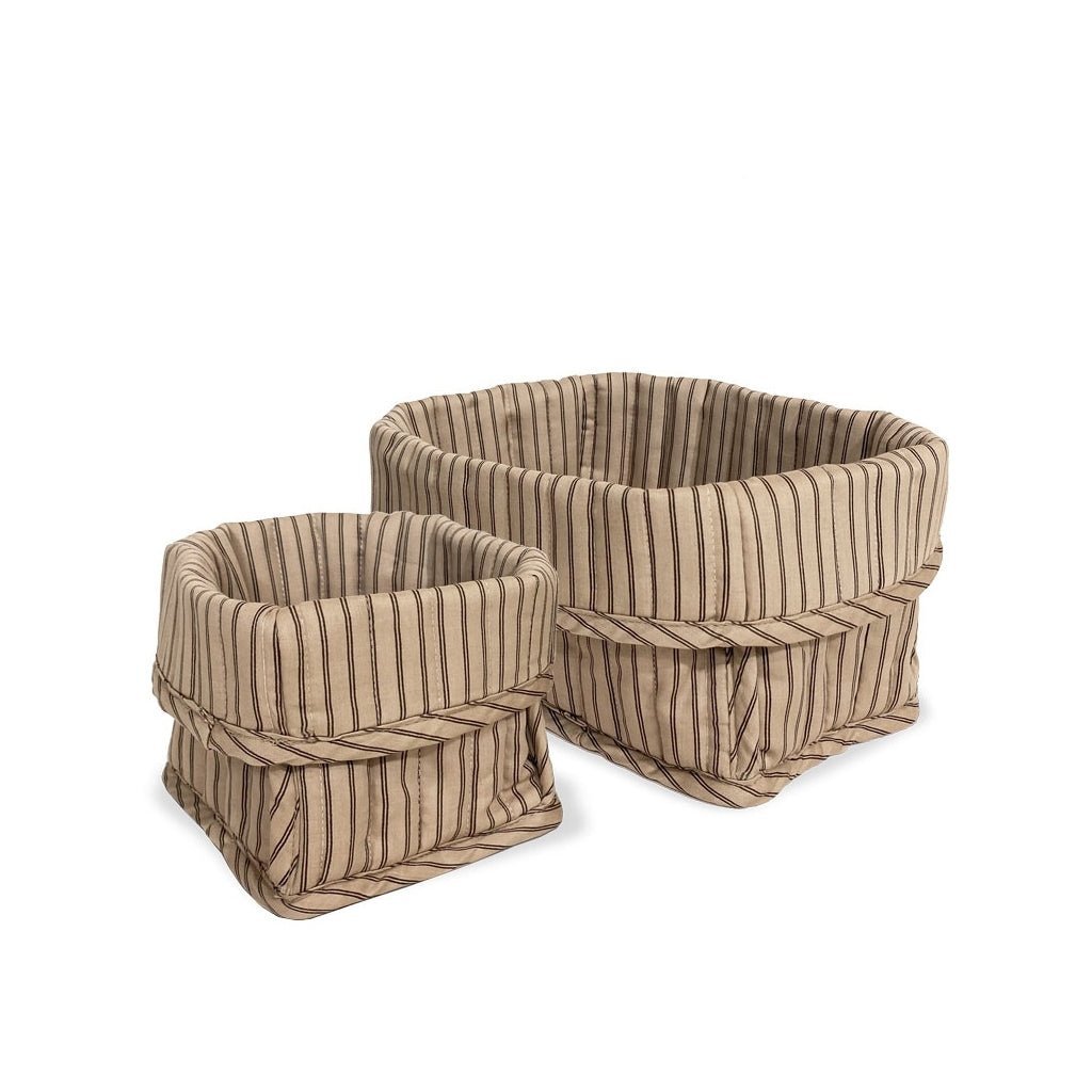 Lumi quilted basket set