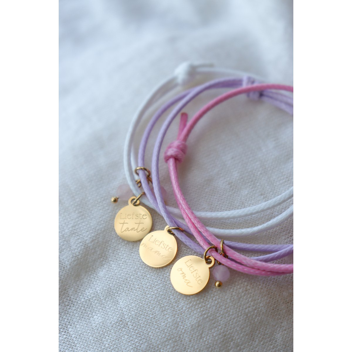 Bracelet Dearest Mom - Choose Color - Gold