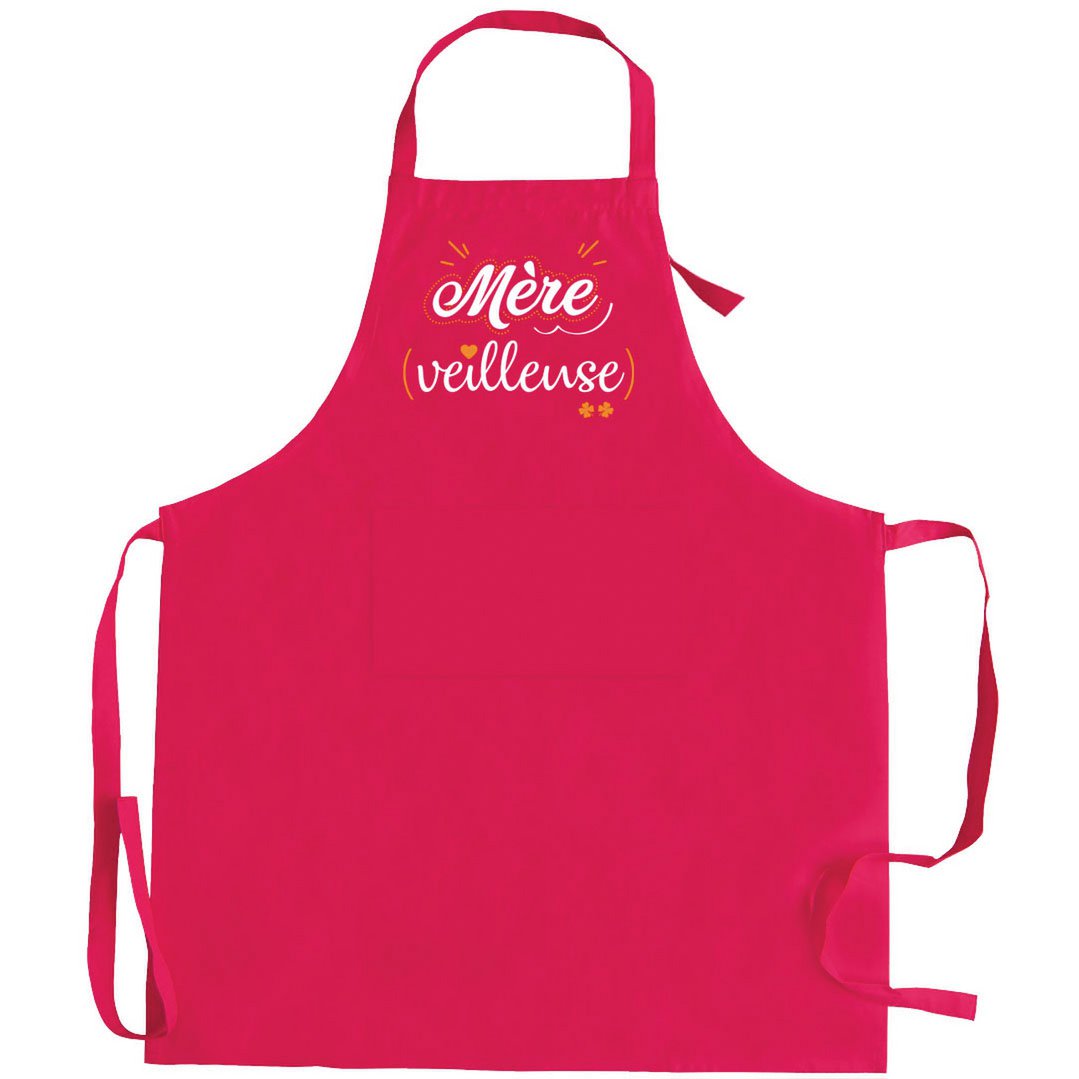 Recycled Mother-nightlight kitchen apron Pink 72 x 90