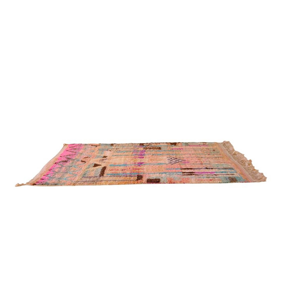 Pure wool Moroccan Berber rug 164 x 251 cm