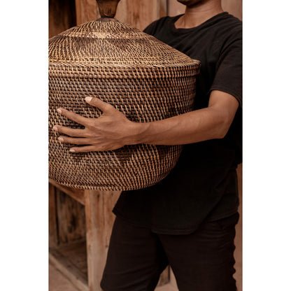 The Storage Crown Basket - Natural Brown
