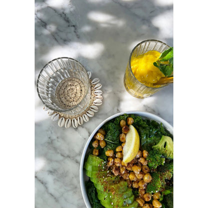 The Seagrass Shell Coaster - Natural