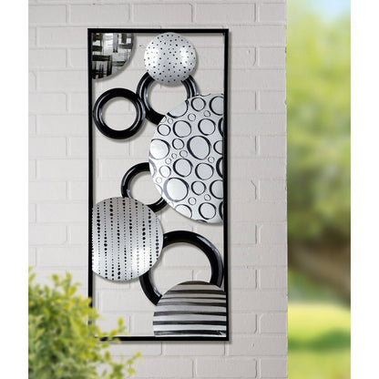 Metal wall relief “Bubbles”