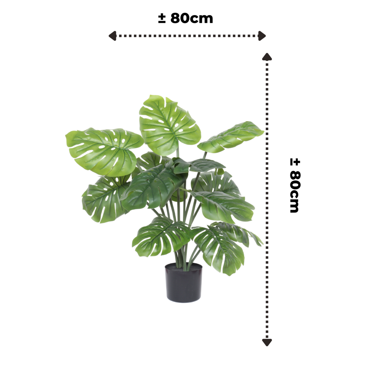 Monstera Artificial plant 80cm