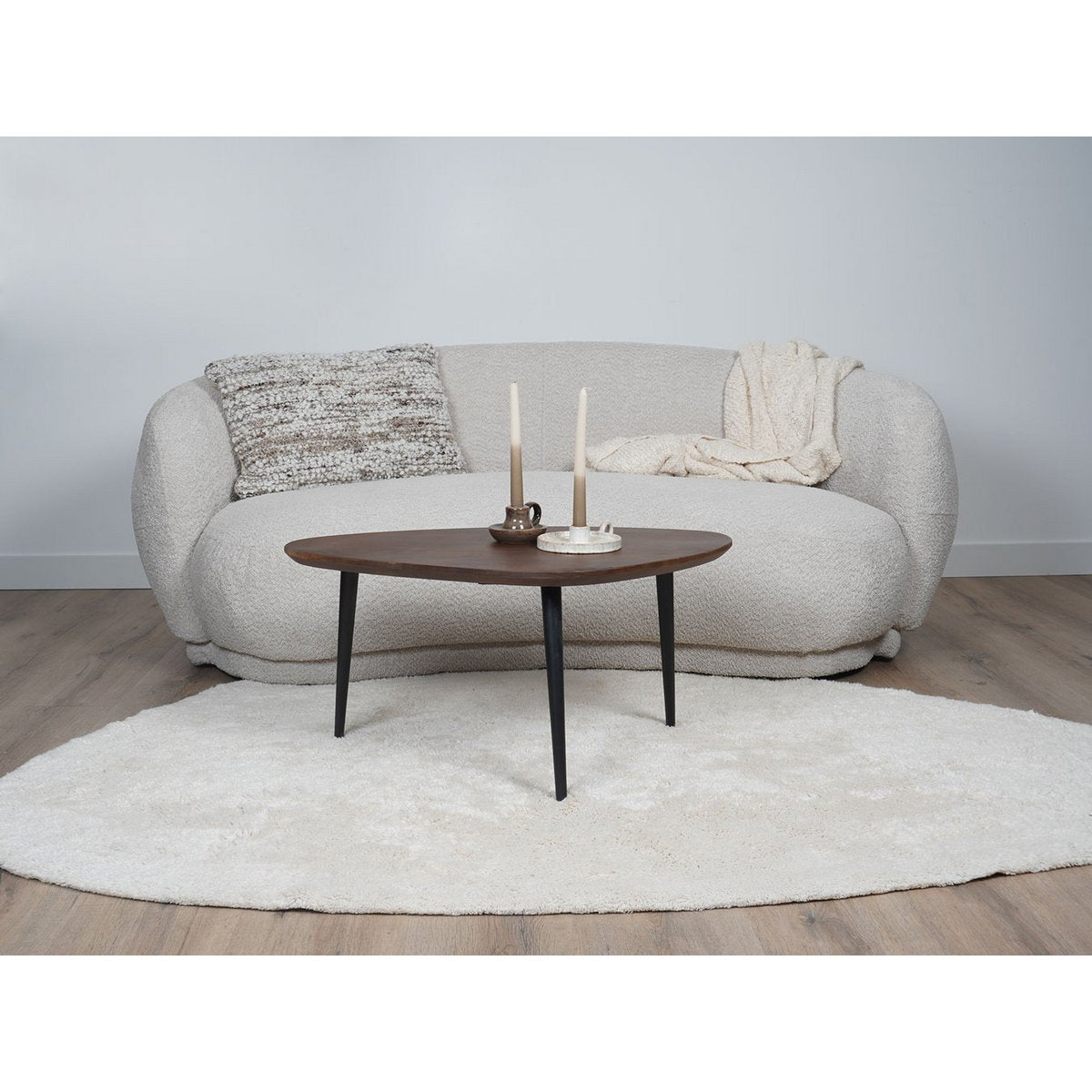 Washable rug Beach - Creme 160 x 230 cm