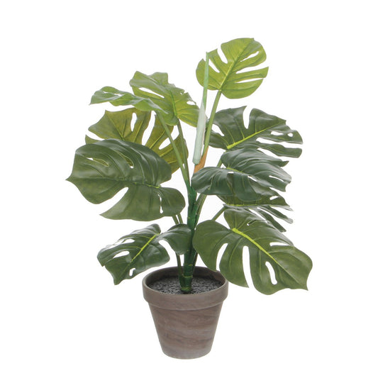Artificial plant Monstera green