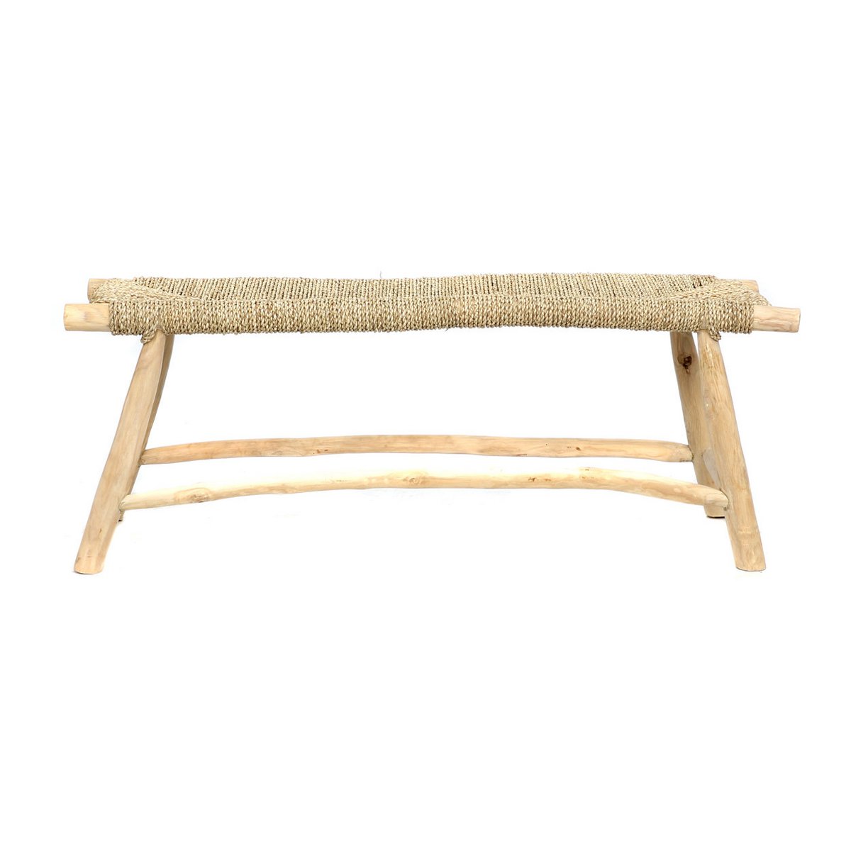 The Porto Seagrass Bench - Natural - L
