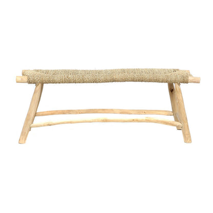 The Porto Seagrass Bench - Natural - L