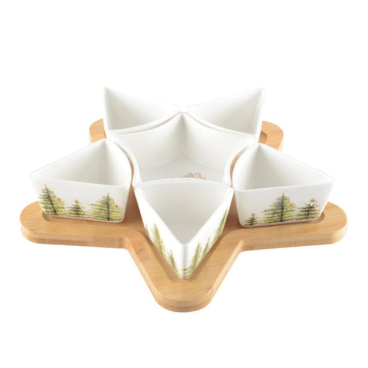 Aperitif set 6 cups - Fir