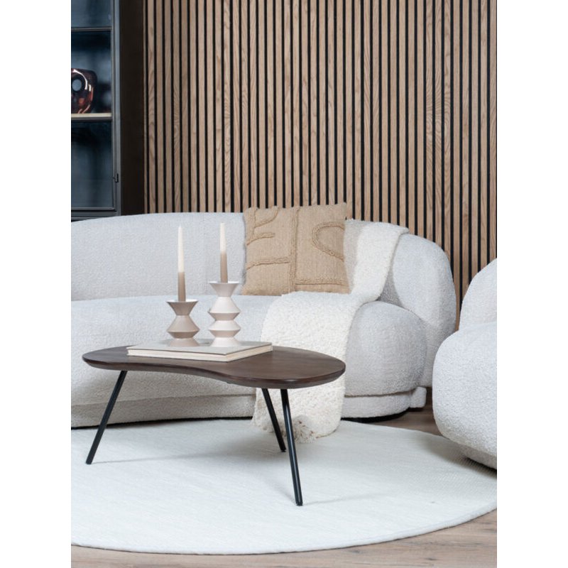 Rug Scott White Round ø200 cm