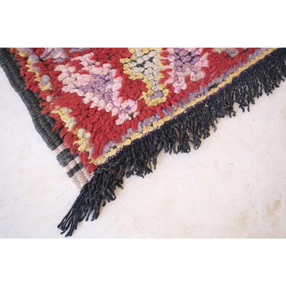 Moroccan Berber rug in vintage wool 175 x 180 cm