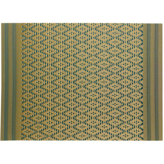 Kadra Peacock/gold placemat 33 x 45