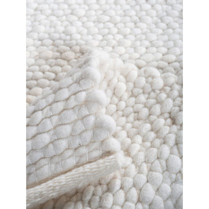 Rug Stone White 140 x 200 cm