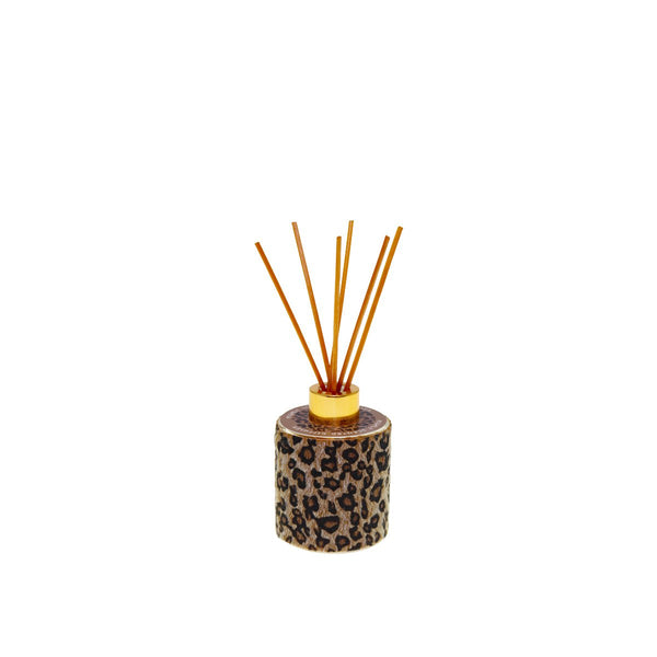120ml leopard glass diffuser