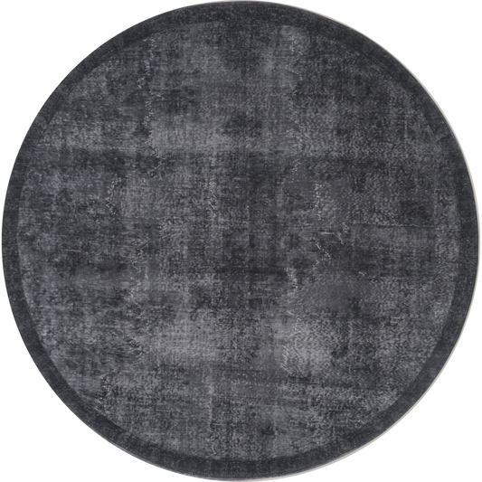 Rug Yves Round Anthracite ø160 cm