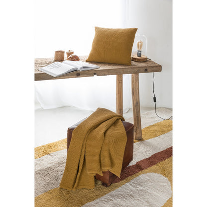 Stonewashed cushion Maia Bronze 45 x 45