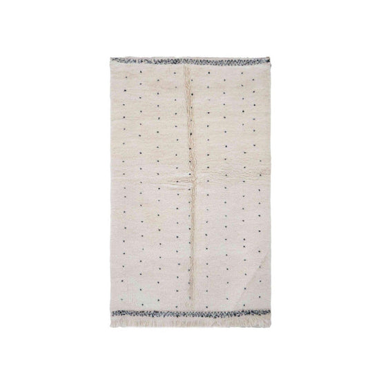 Pure wool Moroccan Berber rug 145 x 233 cm