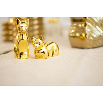 Golden cat salt and pepper