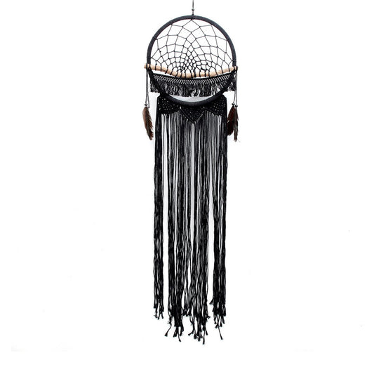 The Macrame Wood Dreamer - Black