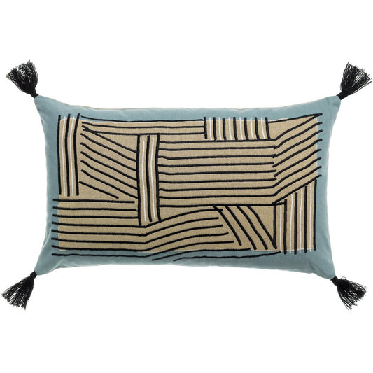 Kori Sky embroidered cushion 30 x 50