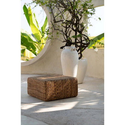 The Hyacinth Pouffe Square - Natural - M