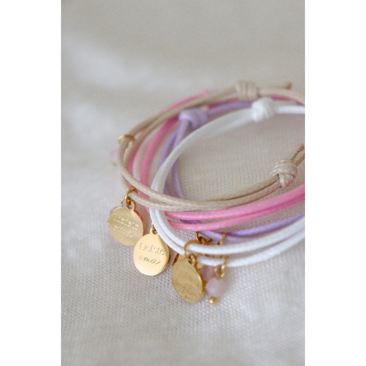 Bracelet Dearest Grandma - Choose Color - Gold