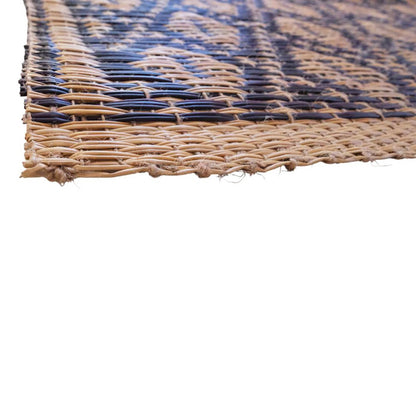 Moroccan Hassira Berber rush rug 81 x 198 cm