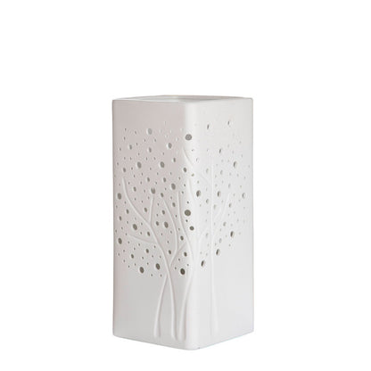 Porcelain lamp cuboid tree group