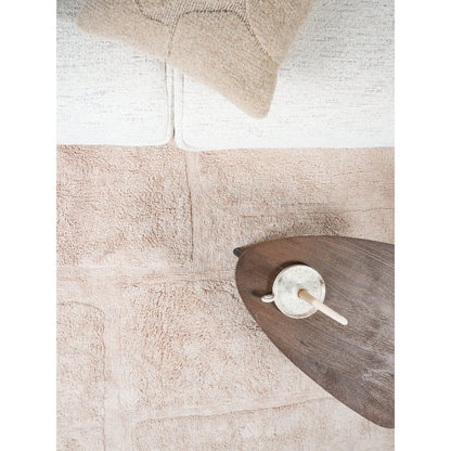 Washable carpet Bibi - Beige 140 x 200 cm