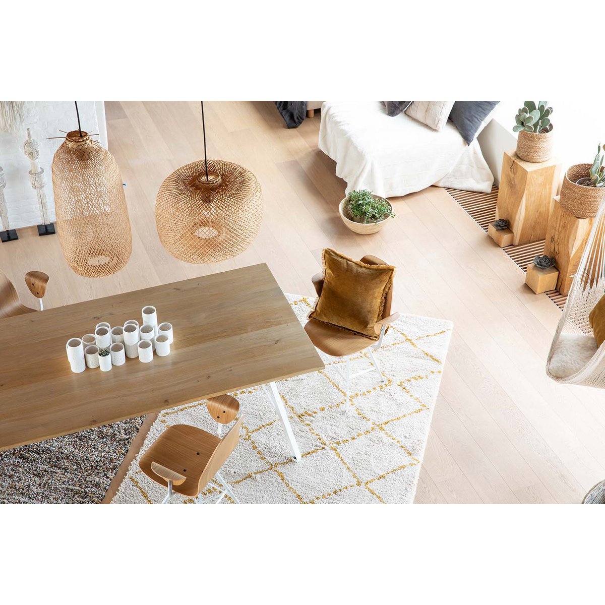 Casablanca Rug 2 Beige 160 x 230 x 3 cm