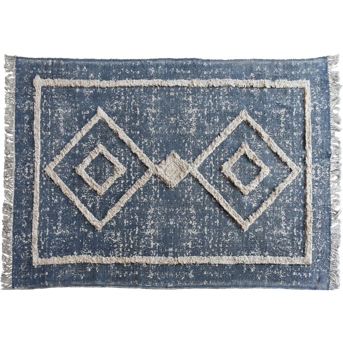 Andros Rug Blue/Ivory 180 x 120