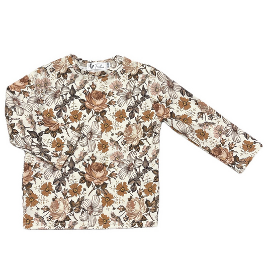 Longsleeve english garden brown