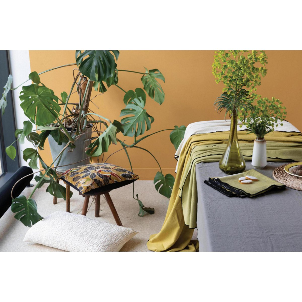 Grace Badiane recycled tablecloth 170 x 300