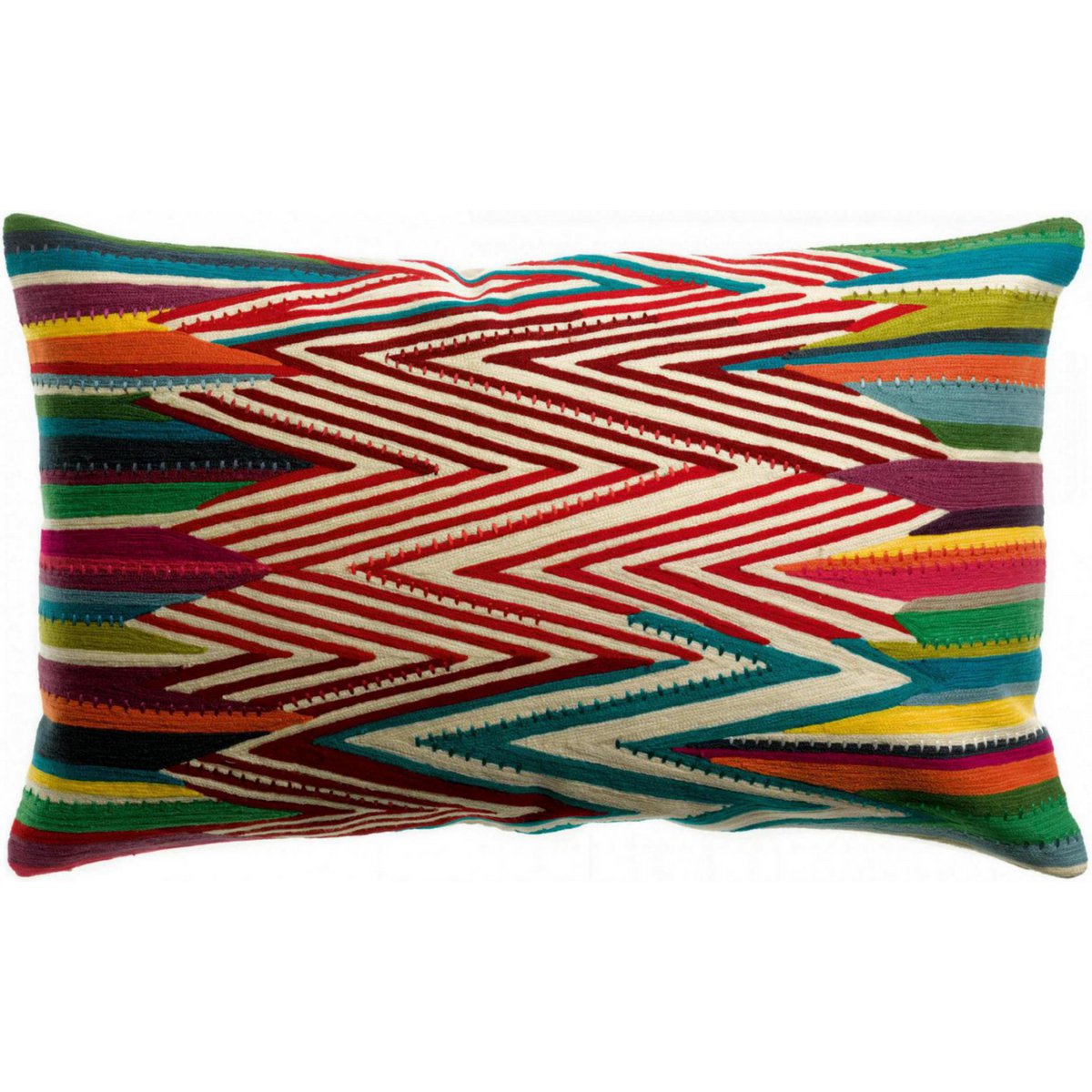 Zuma Multico embroidered cushion 40 x 65