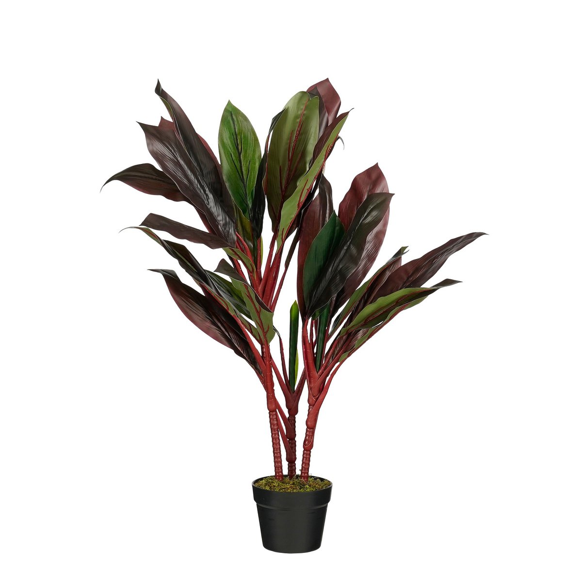Artificial plant Cordyline Red
