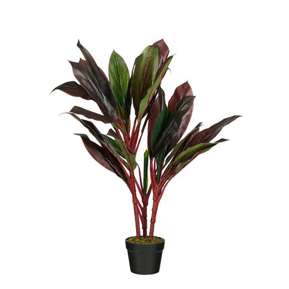 Artificial plant Cordyline Red