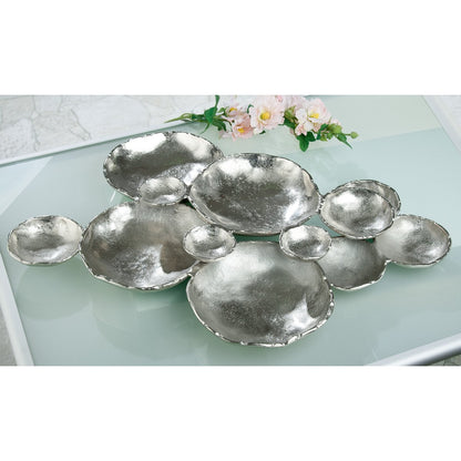 Aluminum bowl "Multiple" silver.