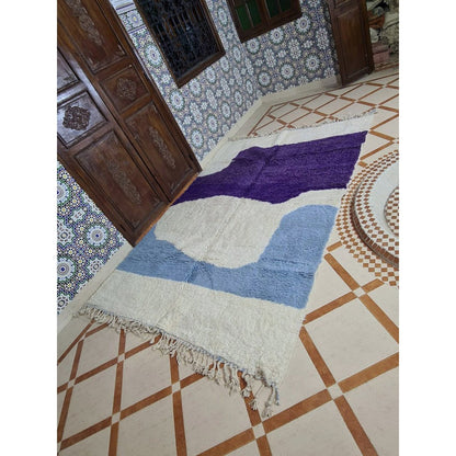 Authentic pure wool Berber rug 195 x 280 cm