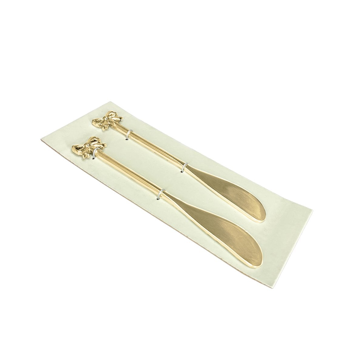 Golden knot spreaders - set of 2