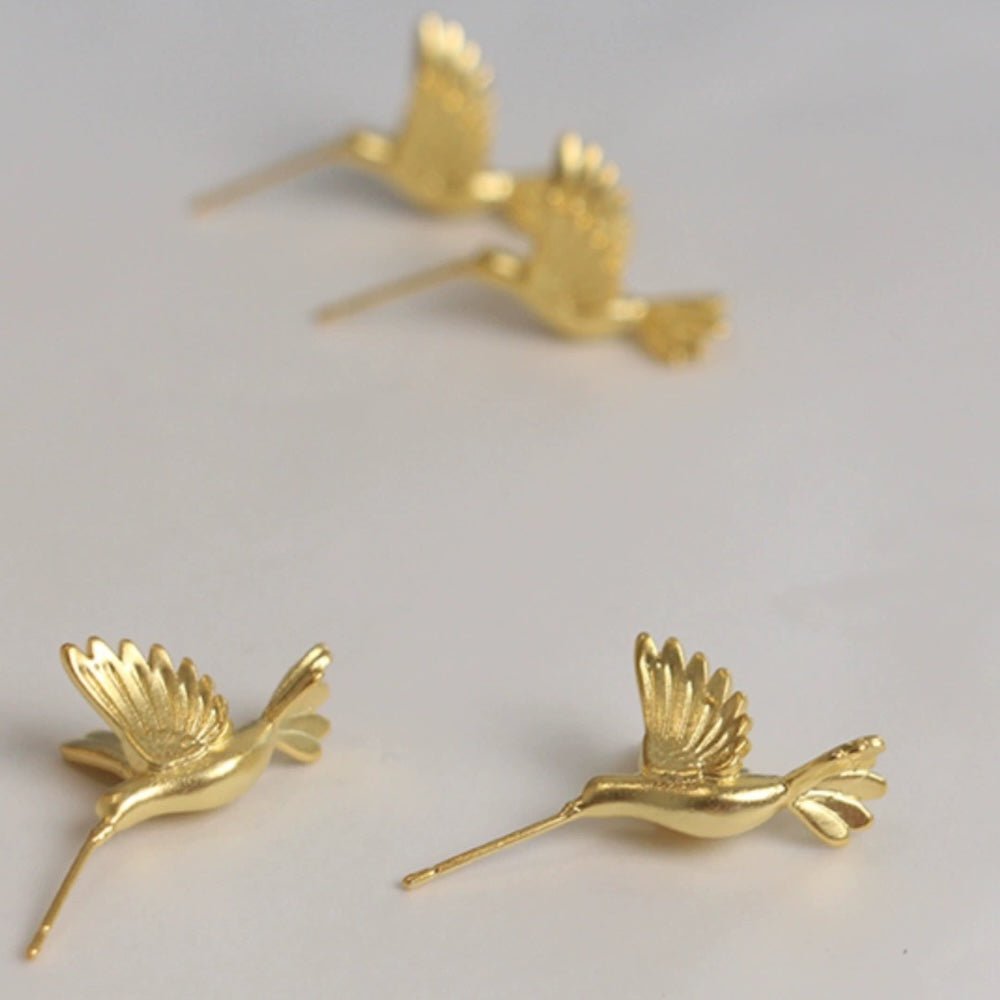 Good Luck Birds Ear Studs