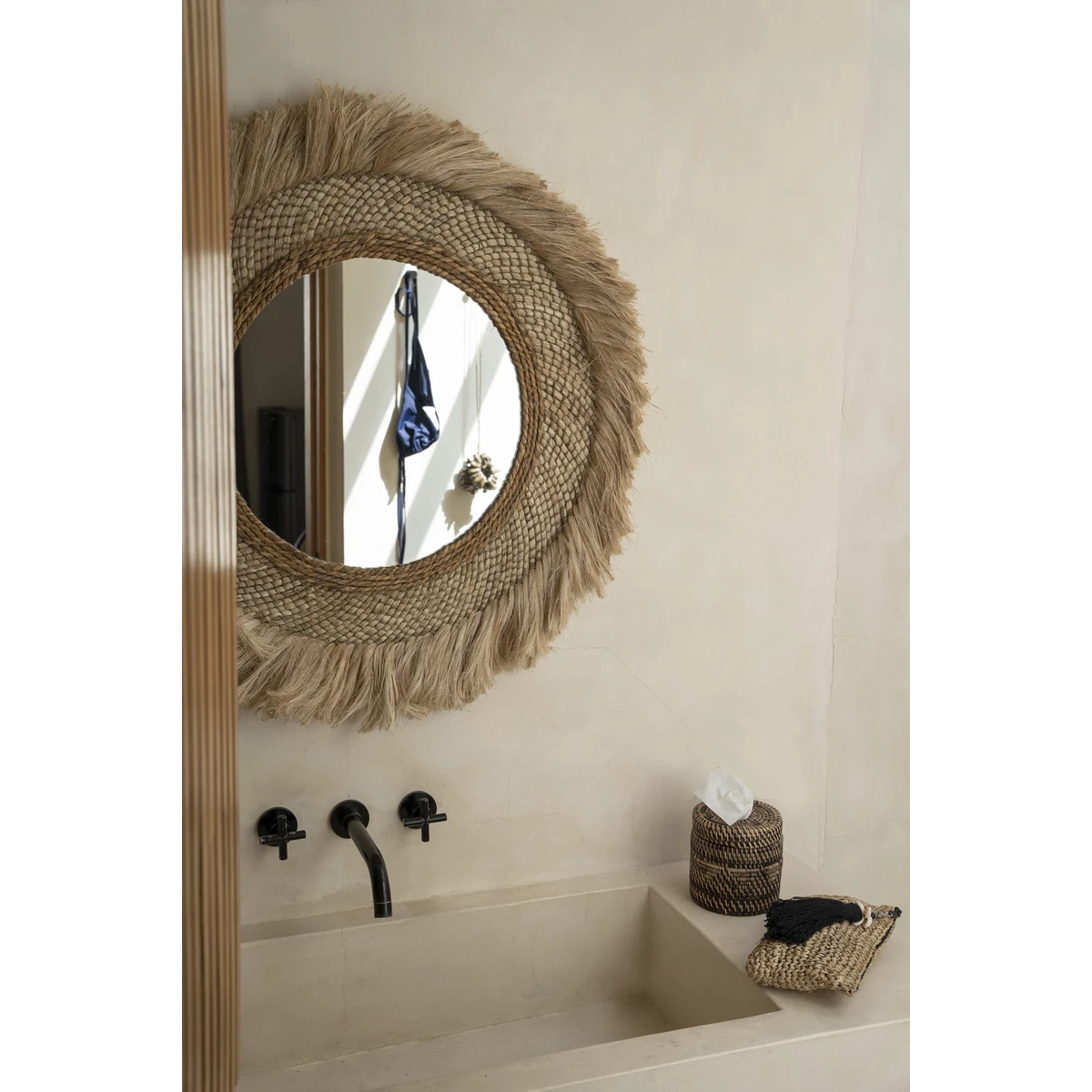 The Colonial Tissue Box - Natural Brown