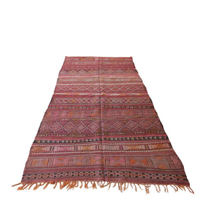 Pure wool Moroccan Kilim Berber rug 168 x 360 cm SOLD