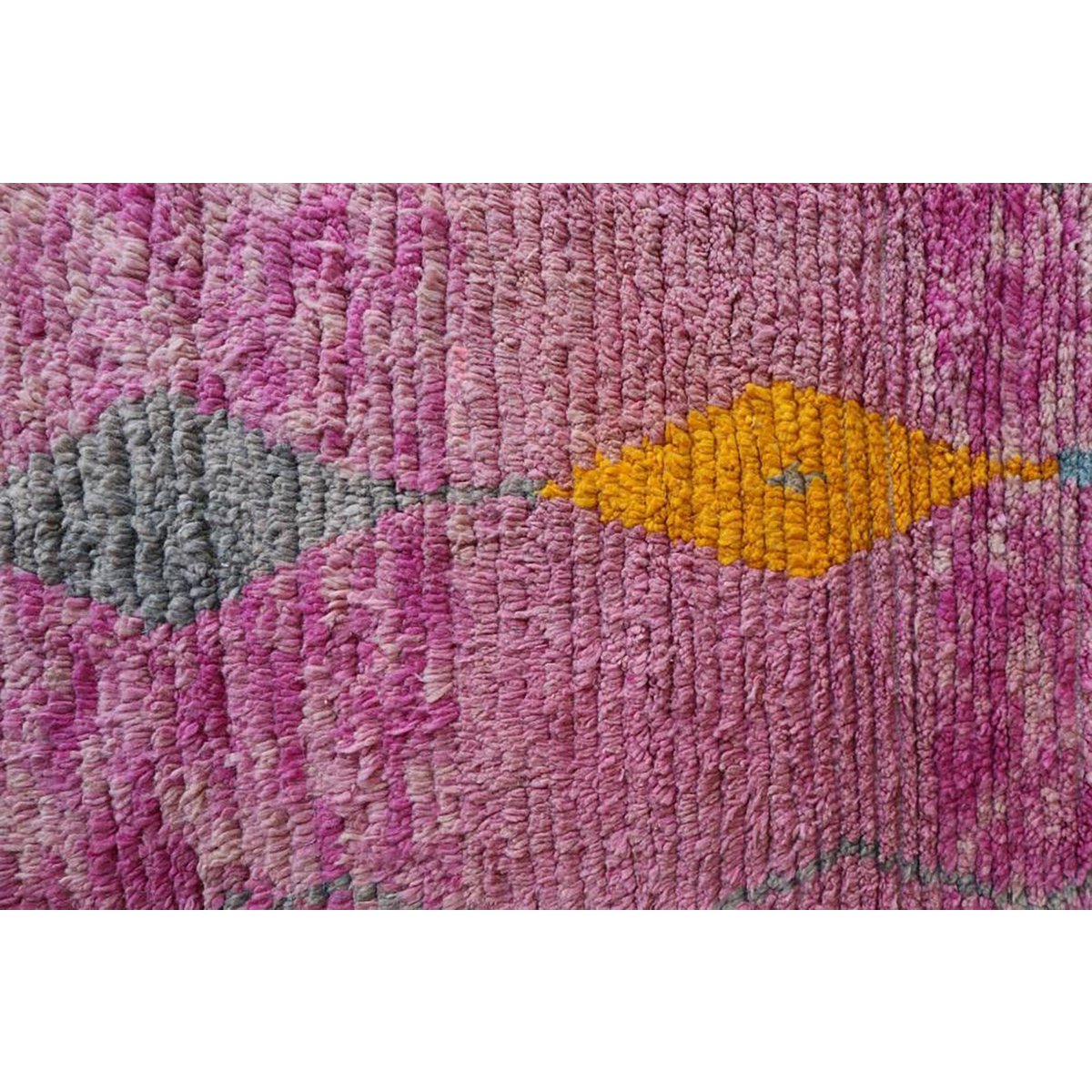 Pure wool Moroccan Berber hallway rug 74 x 354 cm SOLD