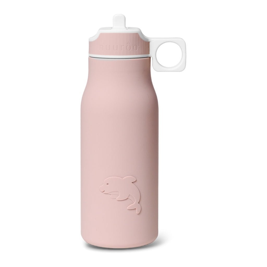 Lau silicone drinking bottle-Woodrose 400 ml