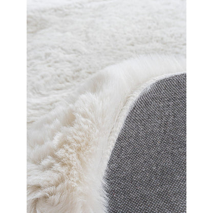 Rug Morbido Beige 2212 - pebble -shaped 200 x 280 cm