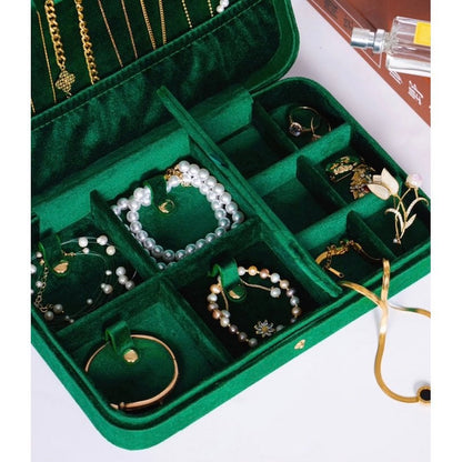 Luxury Velvet Large Jewelry Box