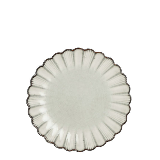 Breakfast plate Corfu Gray